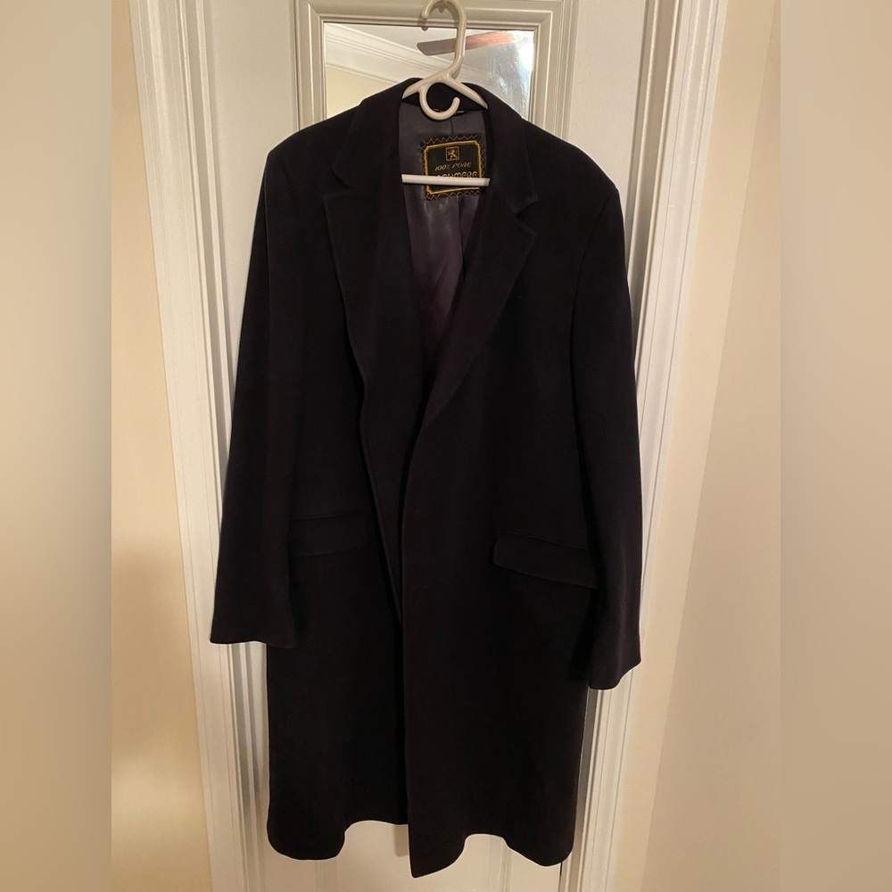 1960s era Schlesinger’s Cashmere Overcoat 46L